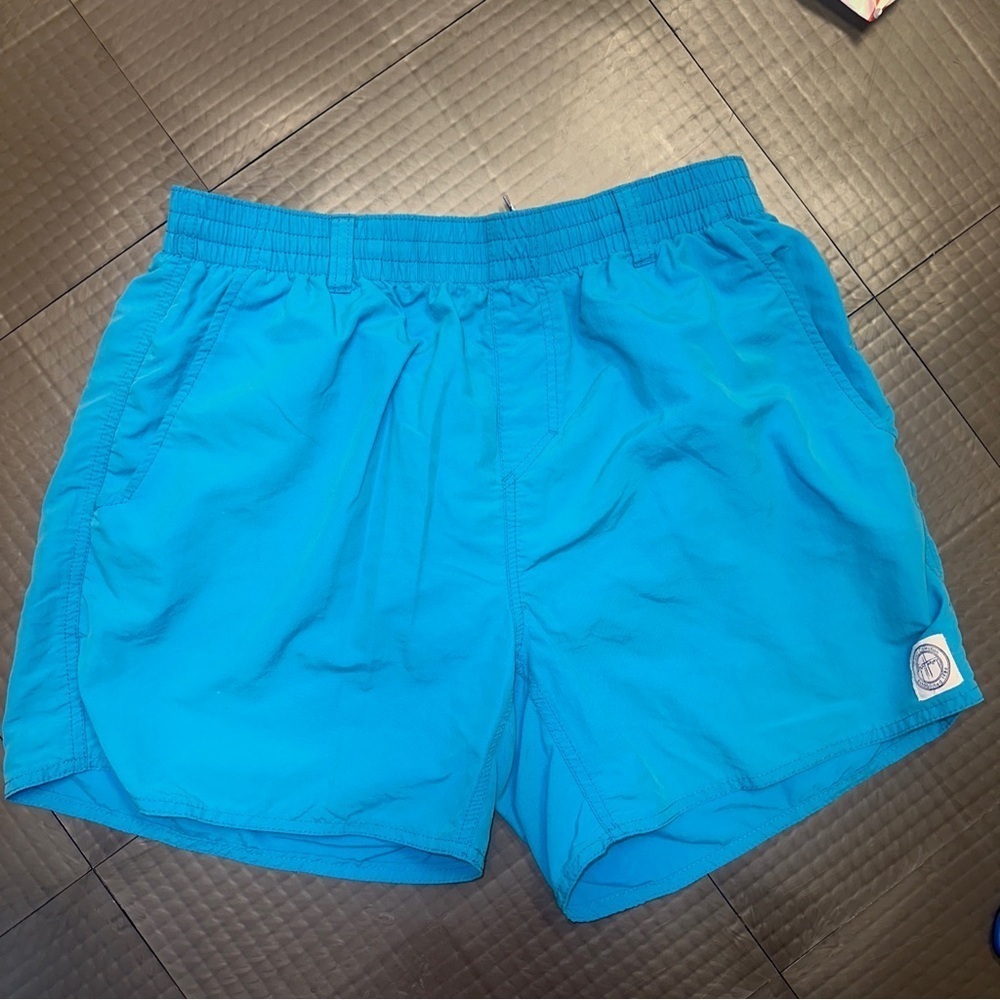 GUY HARVEY MENS BLUE SIZE MEDIUM SWIM TRUNKS SHORTS
